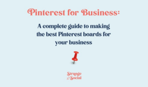 Creating Pinterest Boards for Business