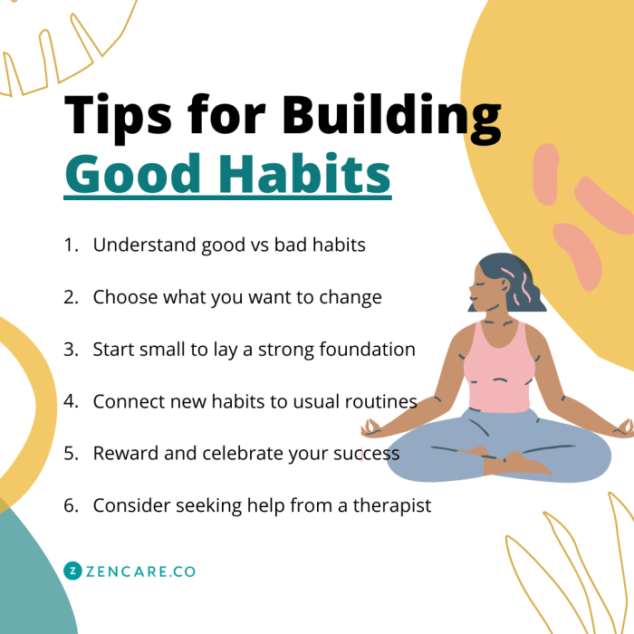 Building Healthy Habits